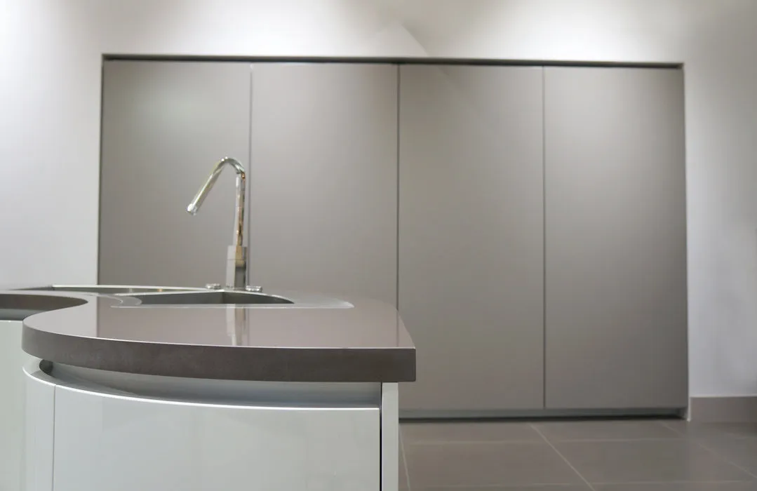 Blat de baie quartz Greige