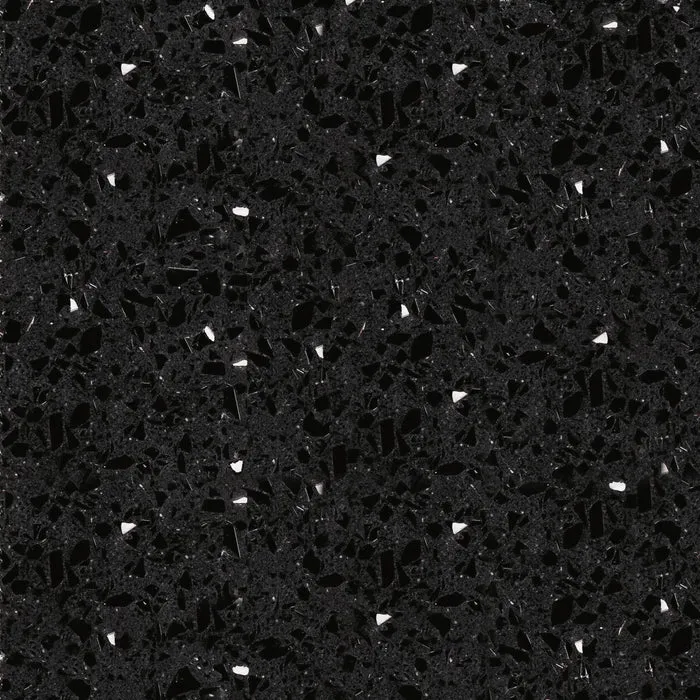 Blat de baie quartz Brillante Nero