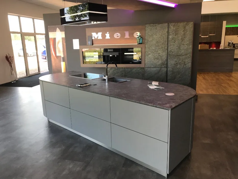 Blat de baie quartz Noble Imperial Grey
