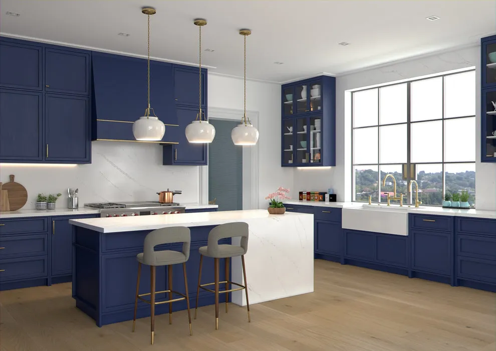 Blat de baie quartz Calacatta Veneto