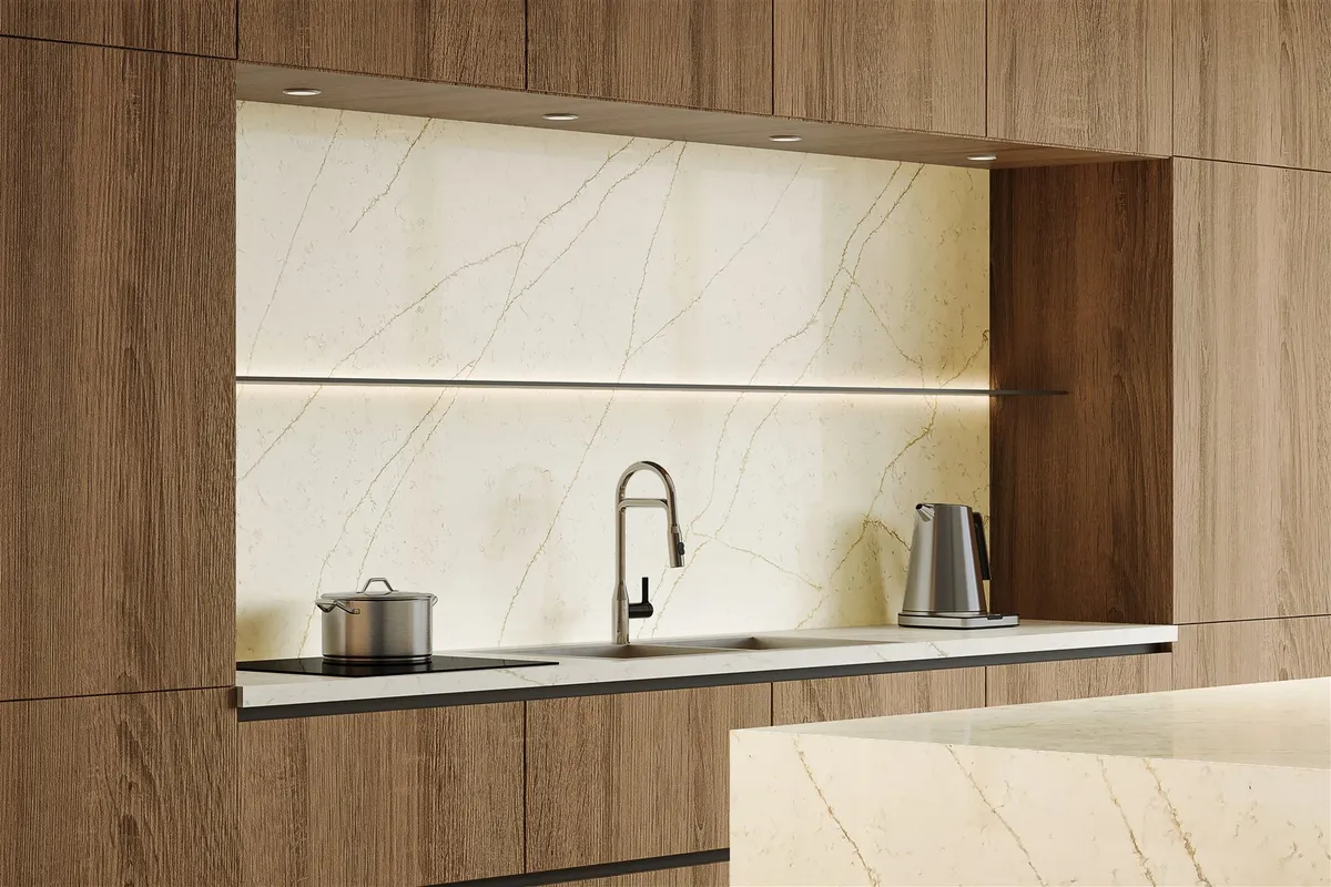 Blat de baie quartz 7835 Piana