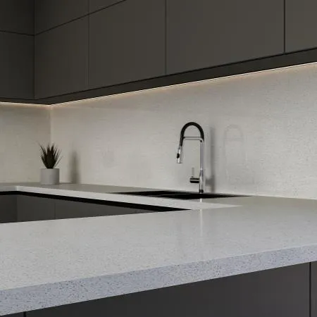 Blat de baie quartz 4001 Daisy