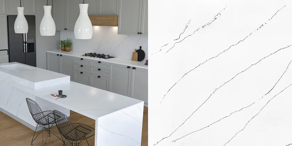 Blat de baie quartz Aspendos