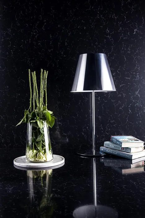 Blat de baie quartz Nero Continental