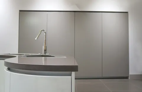 Blat de baie quartz Greige