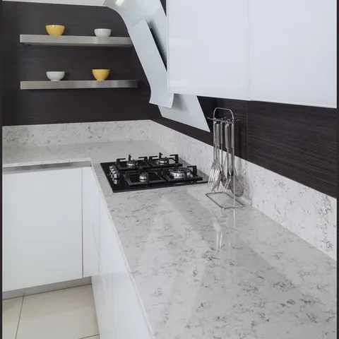 Blat de baie quartz 4233 Antique White