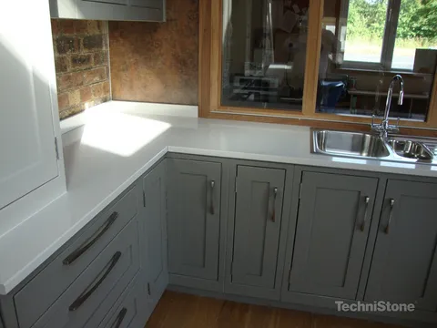 Blat de baie quartz Noble Pro Frost