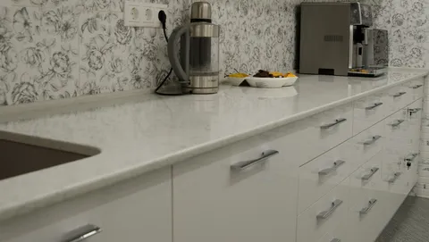 Blat de baie quartz Noble Carrara