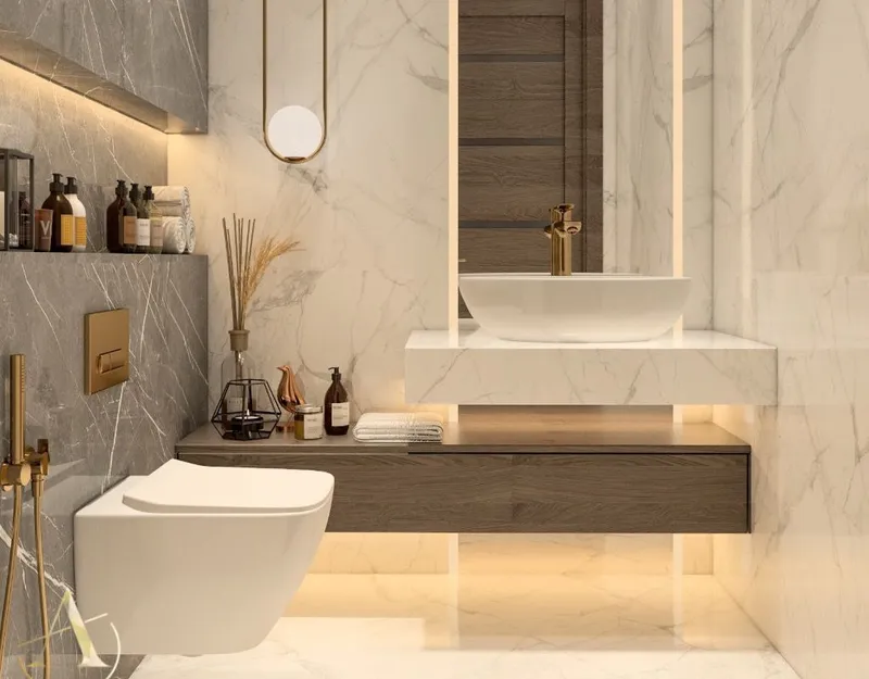 Blaturi de baie din quartz și ceramică – eleganță, rezistență și design personalizat
