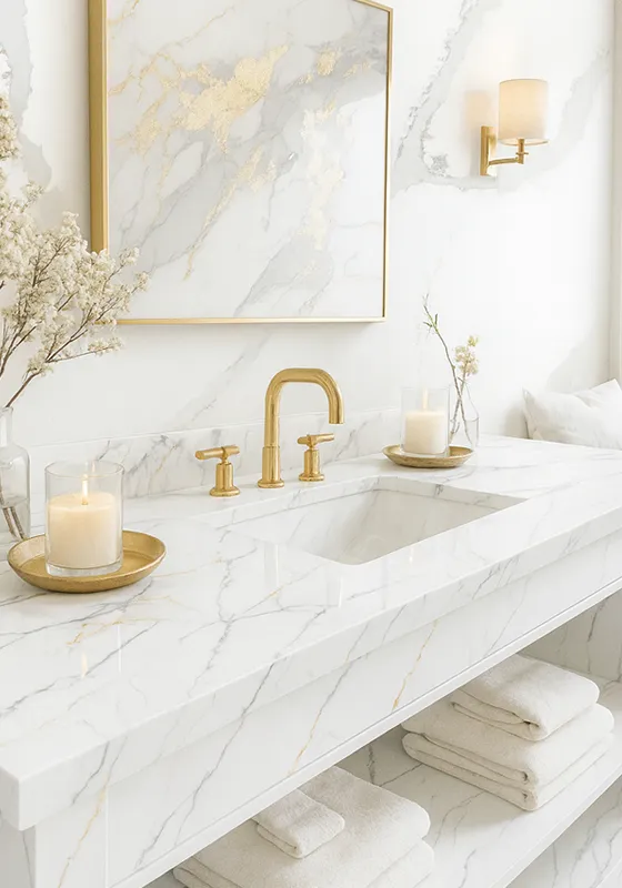 Blaturi de baie din quartz